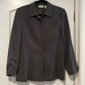 - Ann Taylor Blazer Long  Suit Jacket Size 8